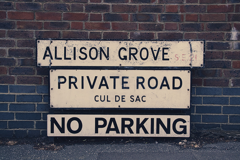 dulwich private road