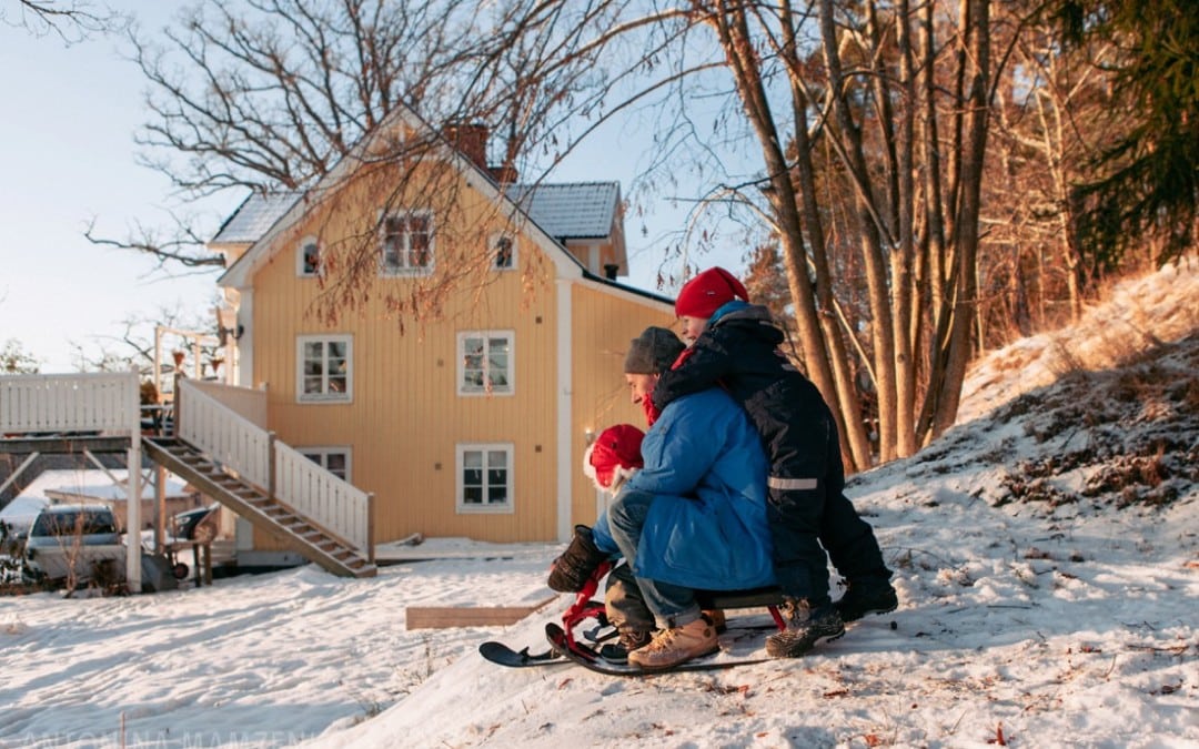 A Saturday afternoon in wintery Stockholm