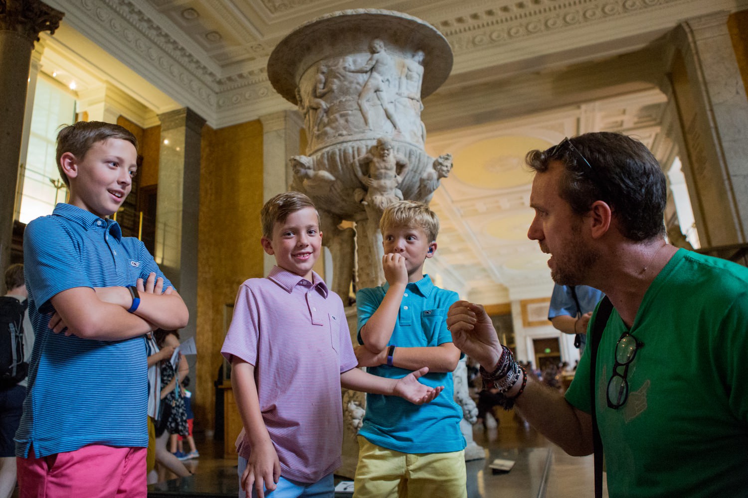 a private tour of British Museum with Dr Lawrence Owens